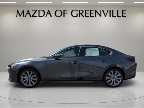 Machine Gray Metallic 2026 Mazda Mazda3 FWD w/Preferred Package