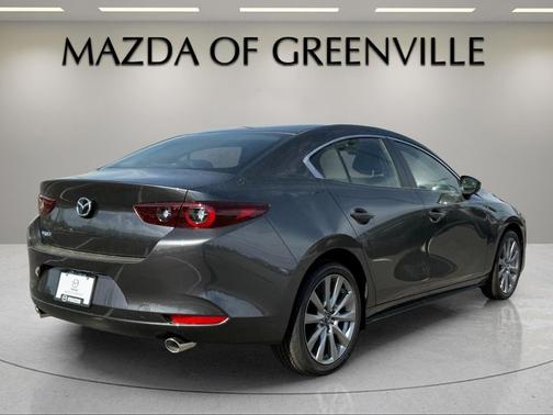 Machine Gray Metallic 2026 Mazda Mazda3 FWD w/Preferred Package