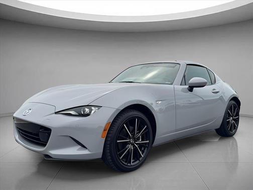 Machine Gray Metallic 2026 Mazda MX-5 Miata RF Grand Touring
