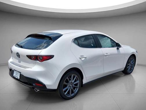 Snowflake White Pearl Mica 2026 Mazda Mazda3 FWD w/Preferred Package