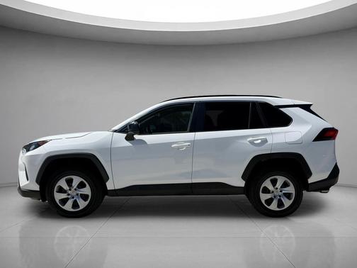 Super White 2021 Toyota RAV4 LE