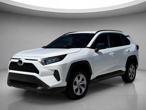 Super White 2021 Toyota RAV4 LE