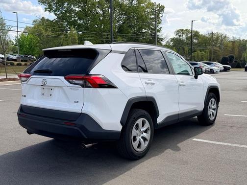 Super White 2021 Toyota RAV4 LE