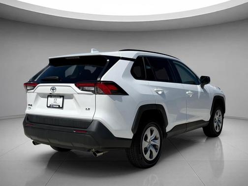 Super White 2021 Toyota RAV4 LE