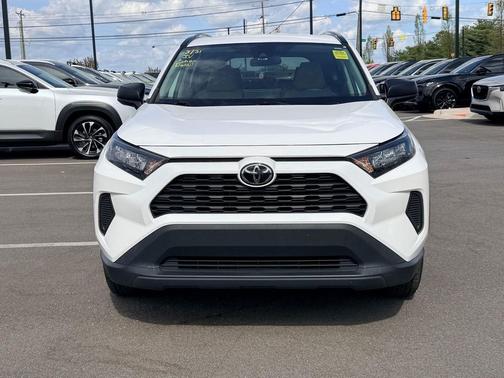 Super White 2021 Toyota RAV4 LE
