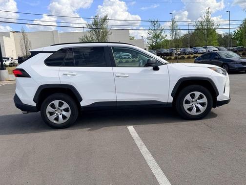 Super White 2021 Toyota RAV4 LE