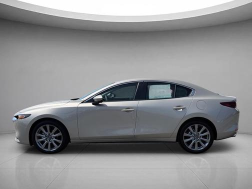 Platinum Quartz Metallic 2026 Mazda Mazda3 FWD w/Preferred Package