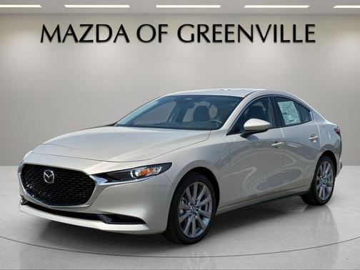 Platinum Quartz Metallic 2026 Mazda Mazda3 FWD w/Preferred Package