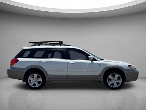 Satin White Pearl/Granite Gray Opal 2005 Subaru Outback 3.0 R VDC Limited