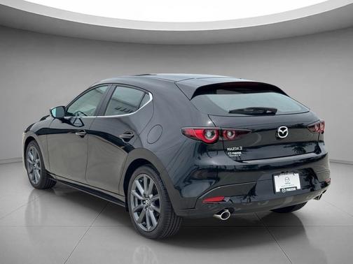 Jet Black Mica 2026 Mazda Mazda3 FWD w/Preferred Package
