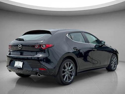 Jet Black Mica 2026 Mazda Mazda3 FWD w/Preferred Package
