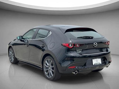 Jet Black Mica 2026 Mazda Mazda3 FWD w/Preferred Package