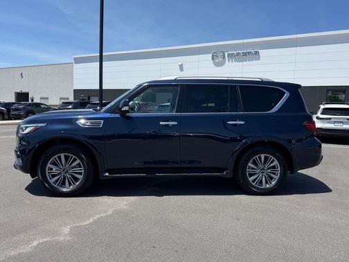 Hermosa Blue 2024 INFINITI QX80 Luxe