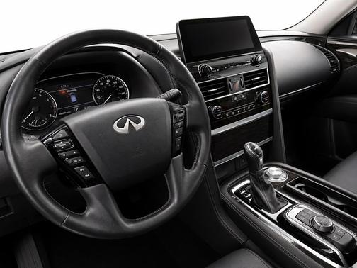 Hermosa Blue 2024 INFINITI QX80 Luxe