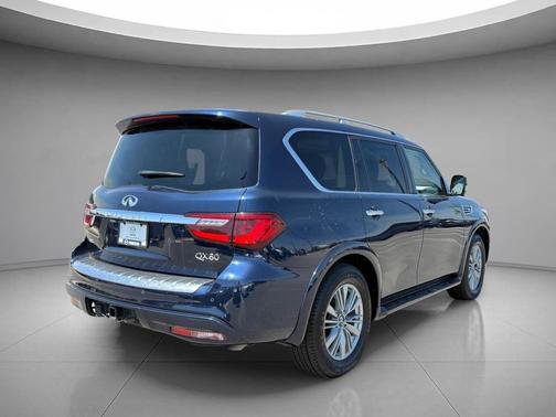 Hermosa Blue 2024 INFINITI QX80 Luxe