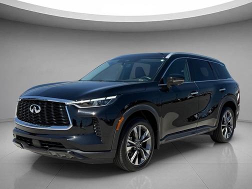 Mineral Black 2023 INFINITI QX60 Luxe