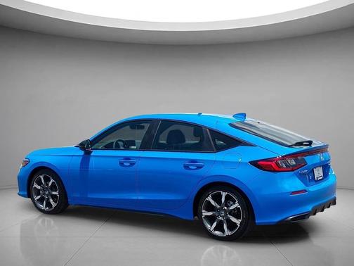 Boost Blue Pearl 2025 Honda Civic Hybrid Sport Touring