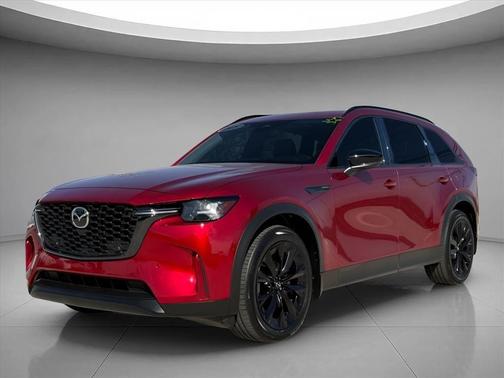 Soul Red Crystal Metallic 2025 Mazda CX-90 PHEV Premium Sport