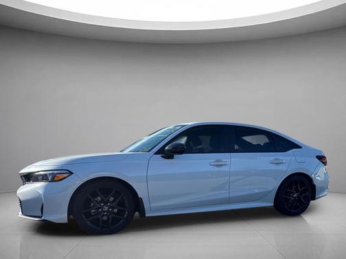 Platinum White Pearl 2026 Honda Civic Sport
