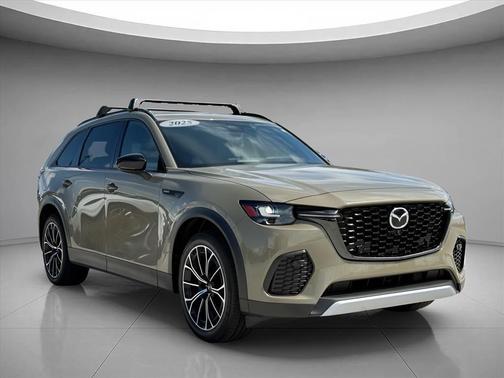 Zircon Sand Metallic 2025 Mazda CX-70 PHEV Premium Plus Package