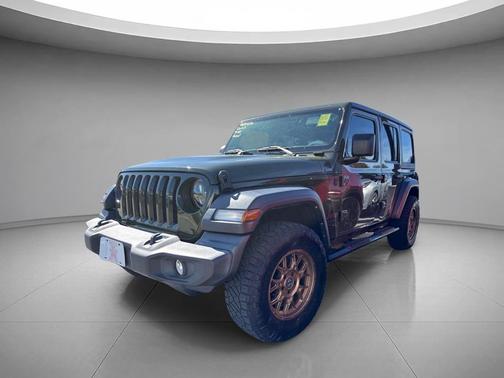 Sarge Green Clearcoat 2021 Jeep Wrangler Unlimited Sport