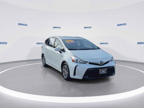 Blizzard Pearl 2015 Toyota Prius v Four