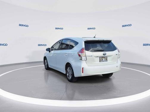 Blizzard Pearl 2015 Toyota Prius v Four
