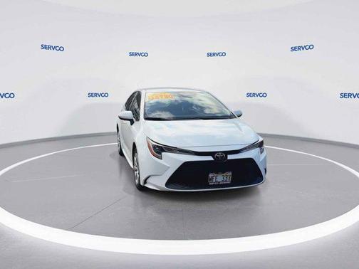 White 2022 Toyota Corolla LE