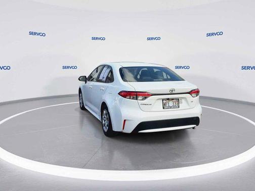 White 2022 Toyota Corolla LE