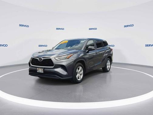 Magnetic Gray Metallic 2023 Toyota Highlander LE