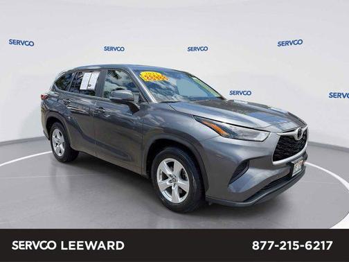 Magnetic Gray Metallic 2023 Toyota Highlander LE