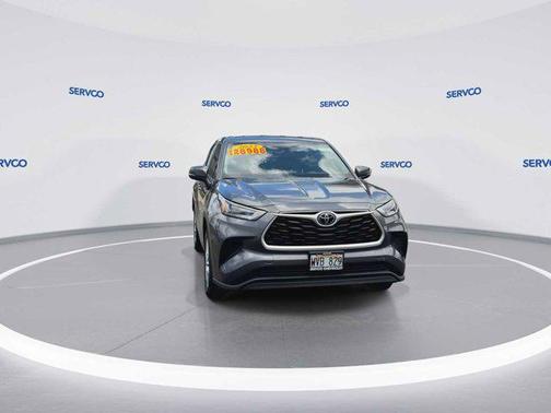 Magnetic Gray Metallic 2023 Toyota Highlander LE