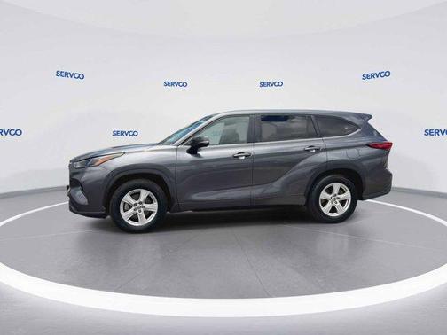 Magnetic Gray Metallic 2023 Toyota Highlander LE