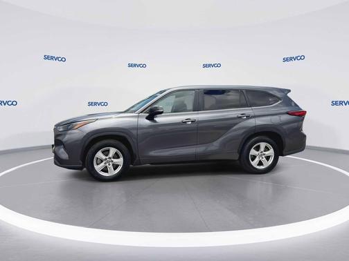 Magnetic Gray Metallic 2023 Toyota Highlander LE