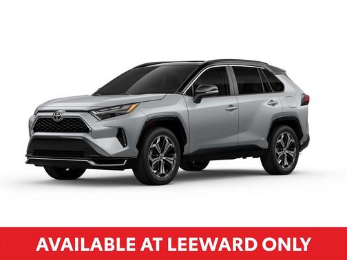 Silver Sky Metallic/Midnight Black Metallic 2025 Toyota RAV4 Hybrid SE