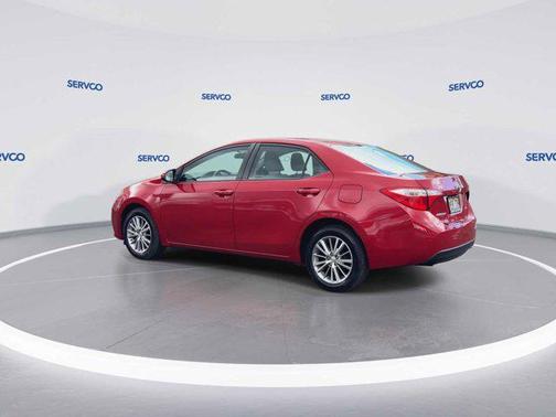 Barcelona Red Metallic 2015 Toyota Corolla LE Plus
