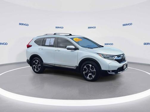 Platinum White Pearl 2019 Honda CR-V Touring