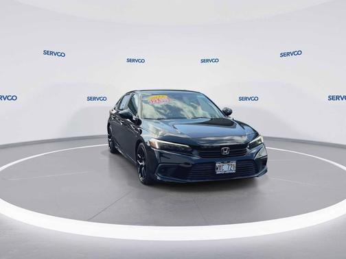 Crystal Black Pearl 2023 Honda Civic Sport