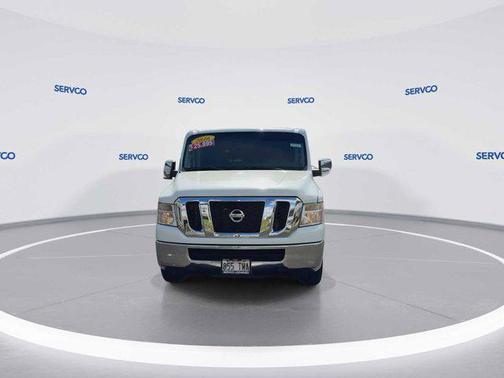 Glacier White 2016 Nissan NV Passenger NV3500 HD S V6