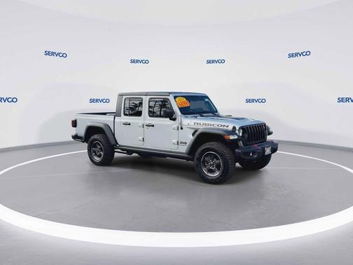Silver Zynith Clearcoat 2023 Jeep Gladiator Rubicon