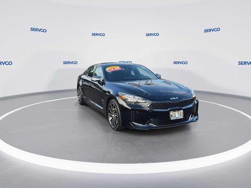 Aurora Black 2022 Kia Stinger GT-Line