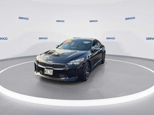 Aurora Black 2022 Kia Stinger GT-Line
