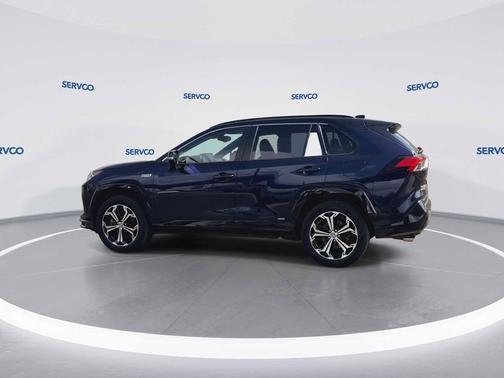 Blue Print w/Midnight Black Roof 2021 Toyota RAV4 Prime XSE