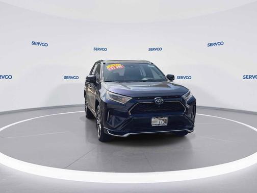 Blue Print w/Midnight Black Roof 2021 Toyota RAV4 Prime XSE