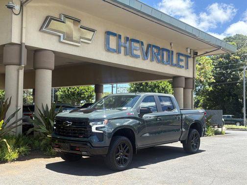 Cypress Gray 2025 Chevrolet Silverado 1500 LT Trail Boss