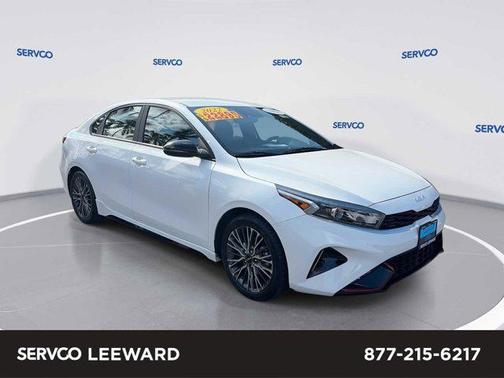 Snow White Pearl 2022 Kia Forte GT-Line