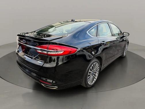Shadow Black 2018 Ford Fusion Titanium