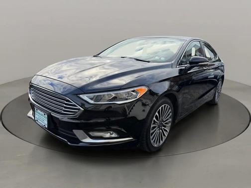 Shadow Black 2018 Ford Fusion Titanium