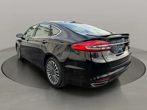 Shadow Black 2018 Ford Fusion Titanium