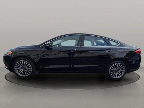 Shadow Black 2018 Ford Fusion Titanium